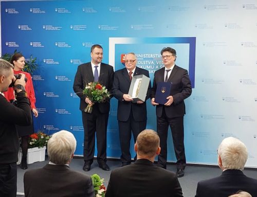 Professor Liška awarded the Prize for Science and Technology