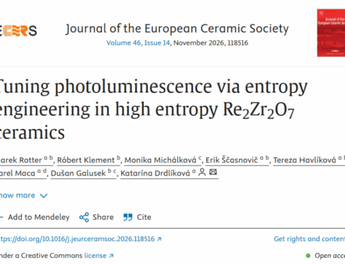 New Publication Demonstrates Enhanced Luminescence in High-Entropy Zirconate Ceramics through Entropy Engineering
